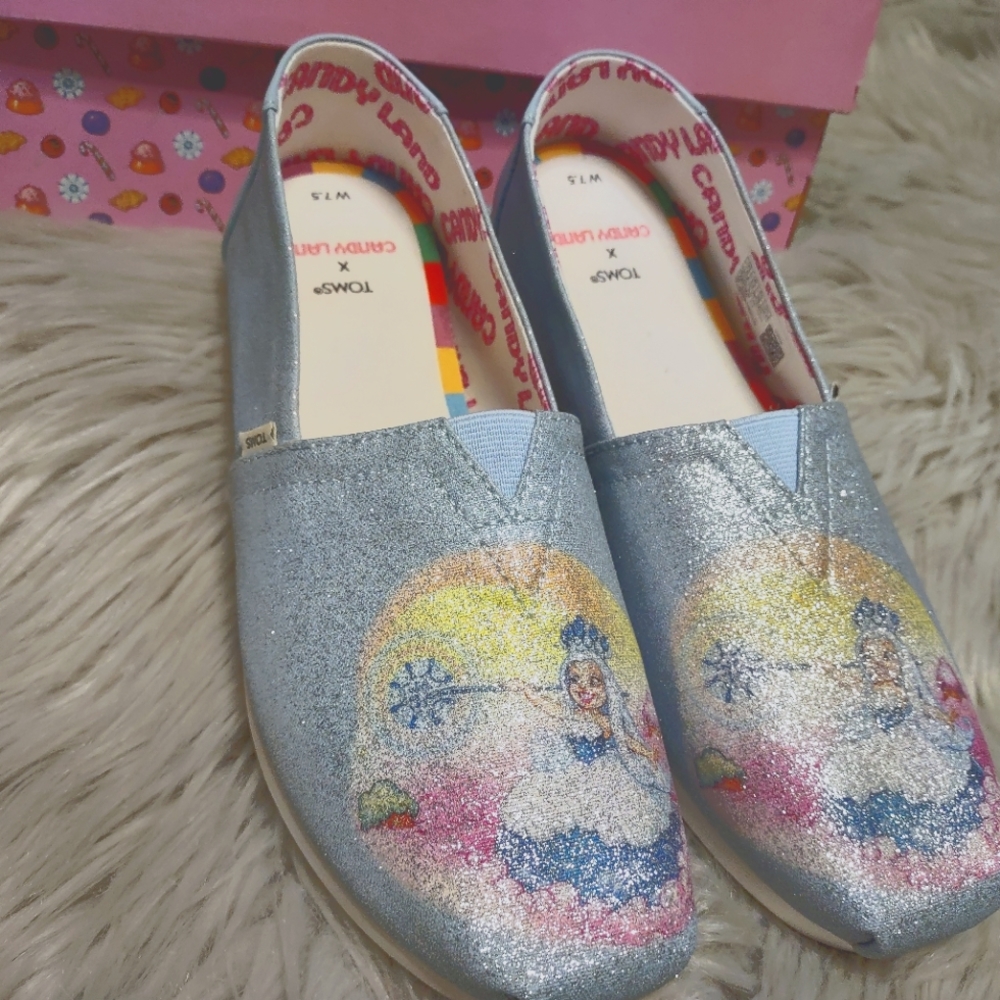 Toms Candy Land Sparkly Shoes